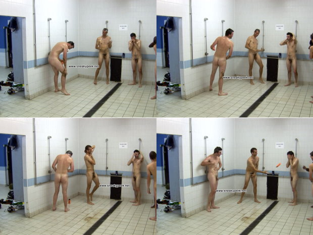 naked guys in showers voyeur